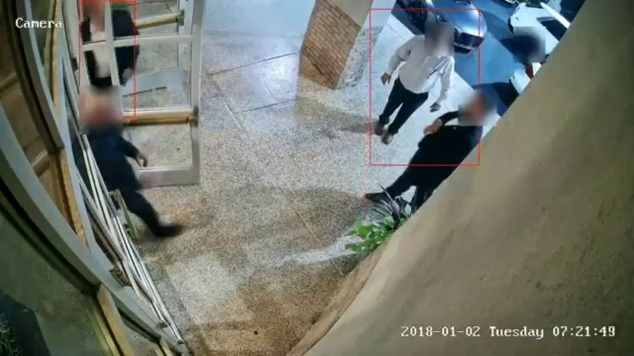 Butter knife brandished during wedding fight, spills into parking lot