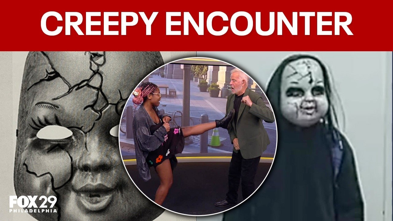 Woman recalls face-to-face encounter with masked man in Center City