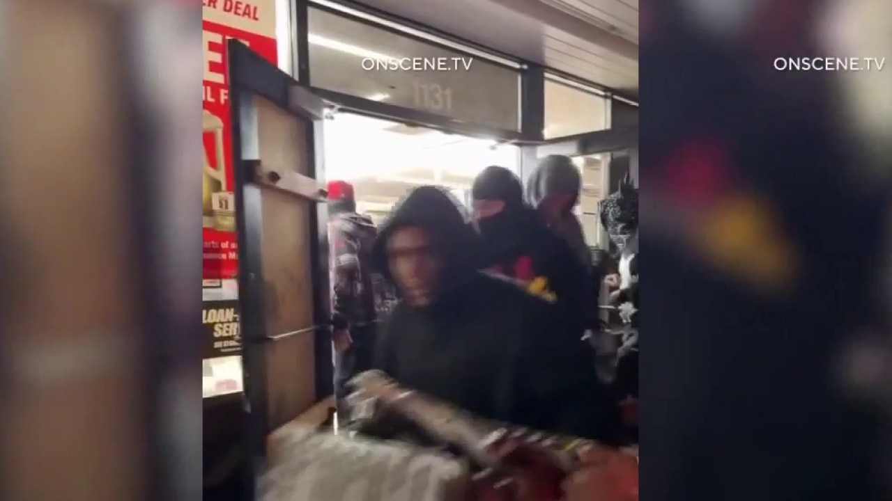 AutoZone looted again during street takeover
