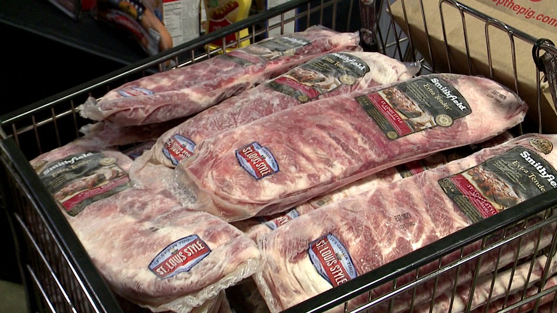 Feeding America pork donation