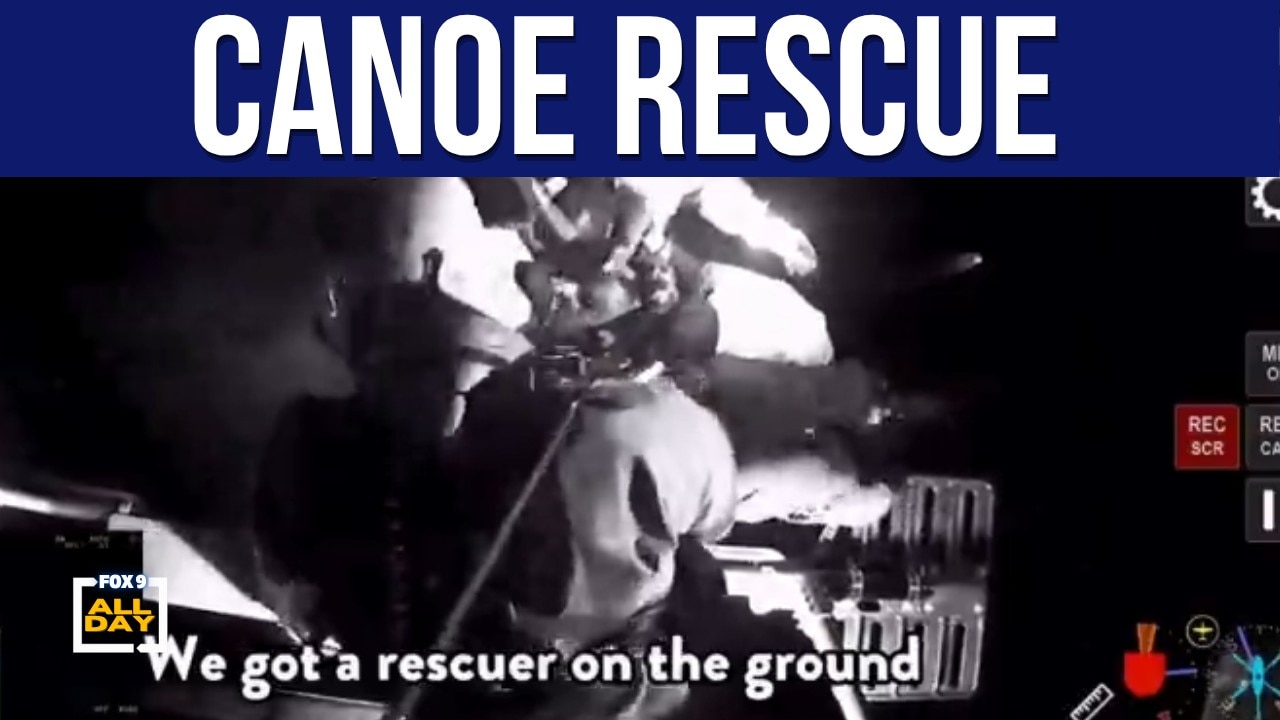 St. Paul firefighter describes stranded canoers BWCA helicopter rescue