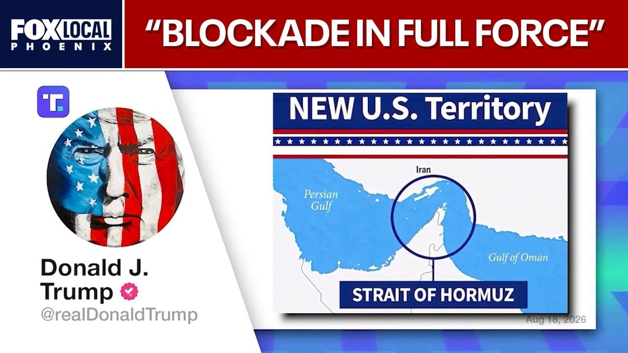 Iran war escalating as Strait of Hormuz blockade continues