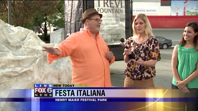 Laura learns about fun activities you can enjoy at Festa Italiana