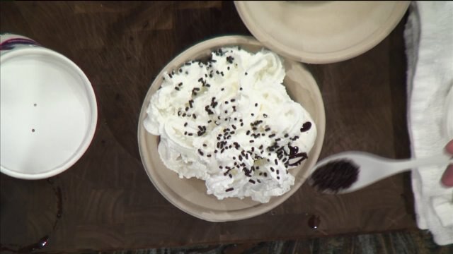 A sundae full of alcohol-inspired ice creams, where you can get a taste