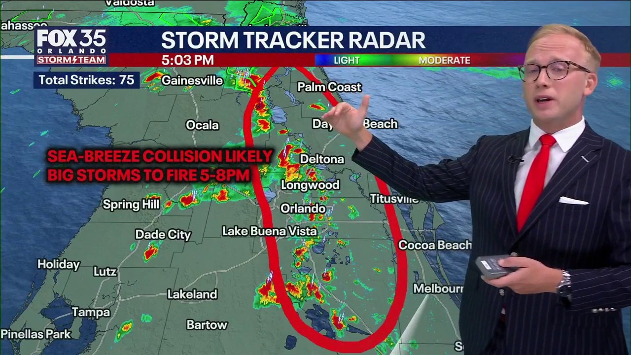 Orlando Weather: Stormy for next few hours