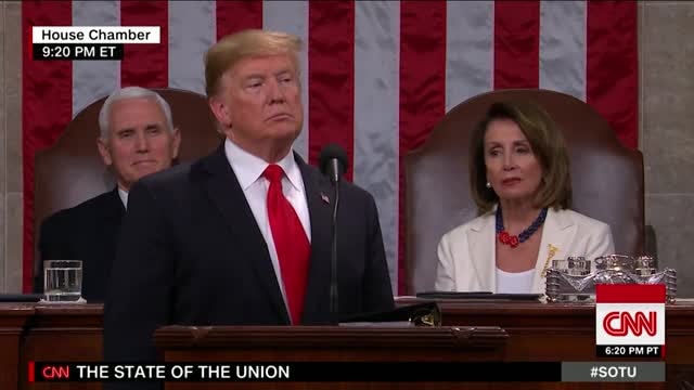 Trump touts achievements, hits Obamacare