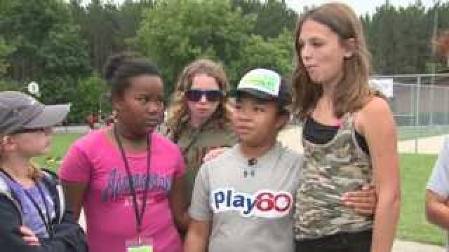 Camp Hometown Heroes offers comfort to kids who've lost a loved one in war