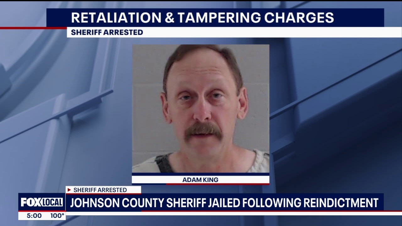 Johnson County sheriff arrested on retaliation charges