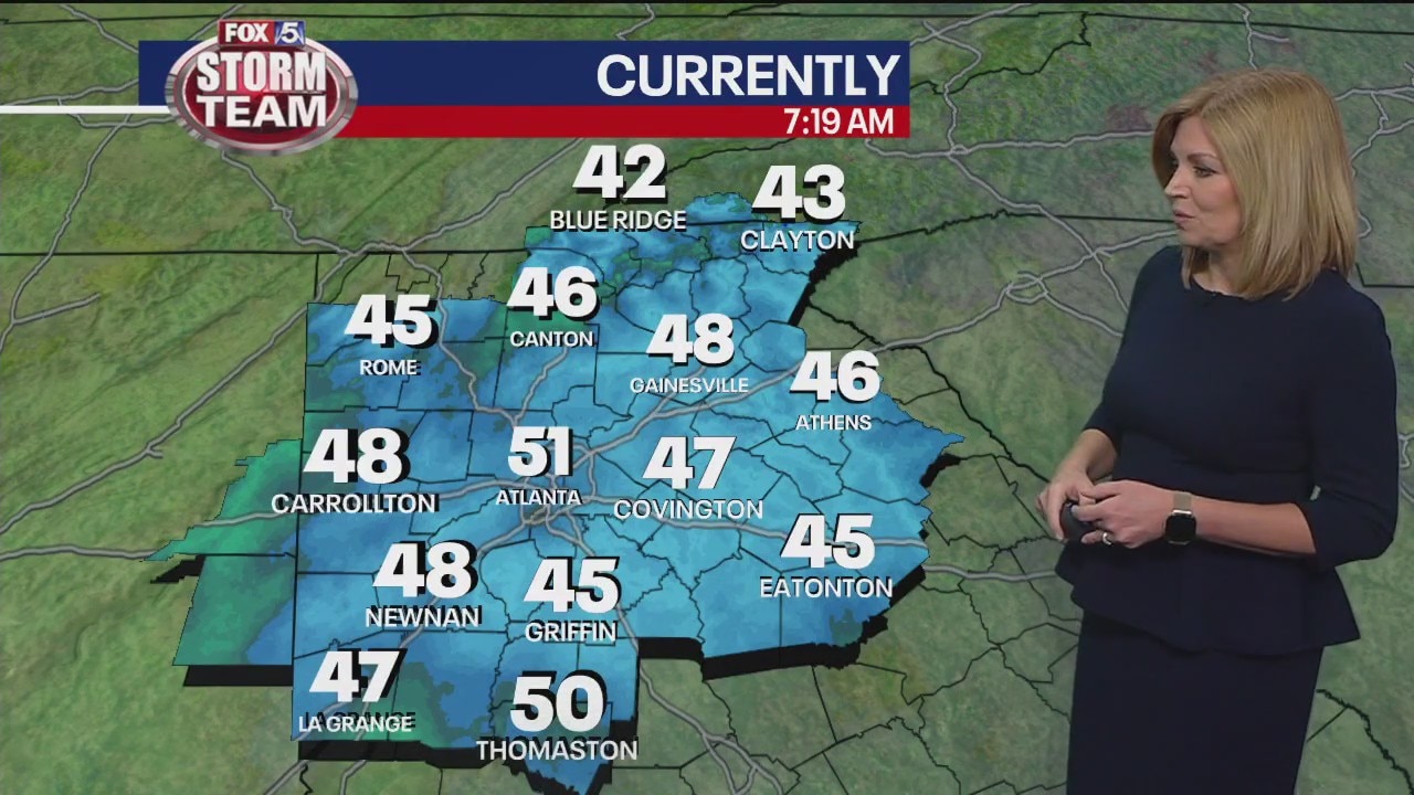 Tuesday morning weather forecast