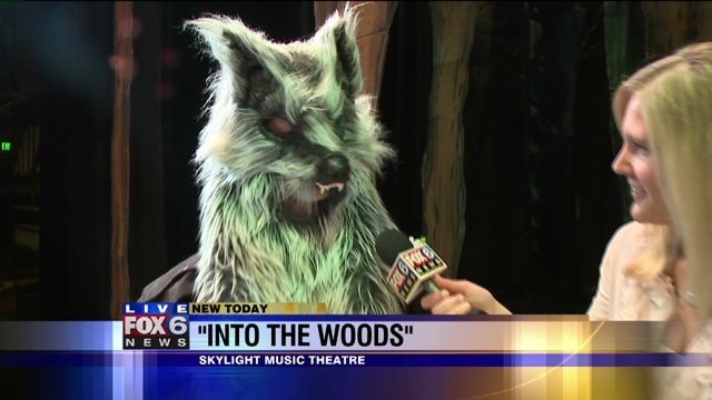 Laura meets the Big Bad Wolf and Little Red Riding Hood