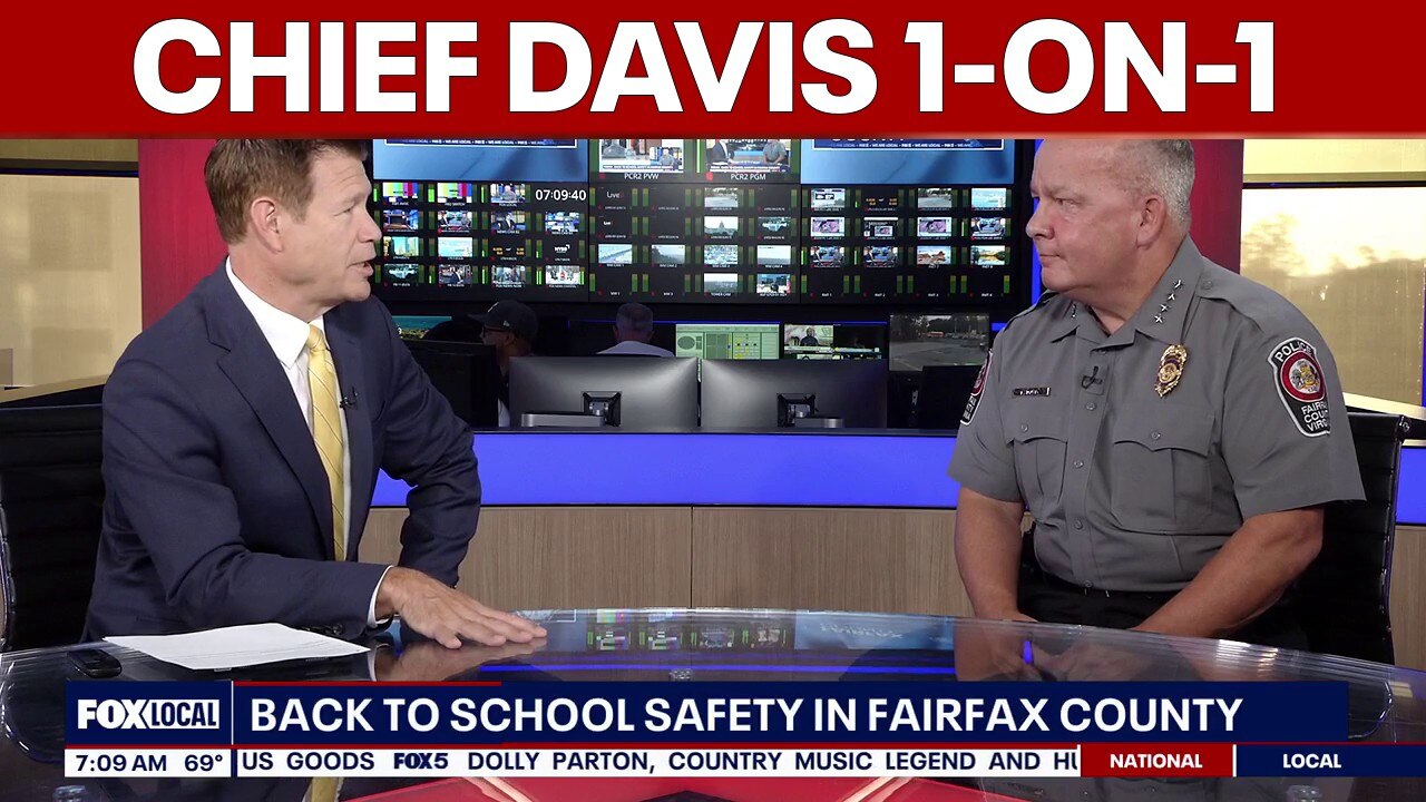 Fairfax County Police Chief Kevin Davis one on one