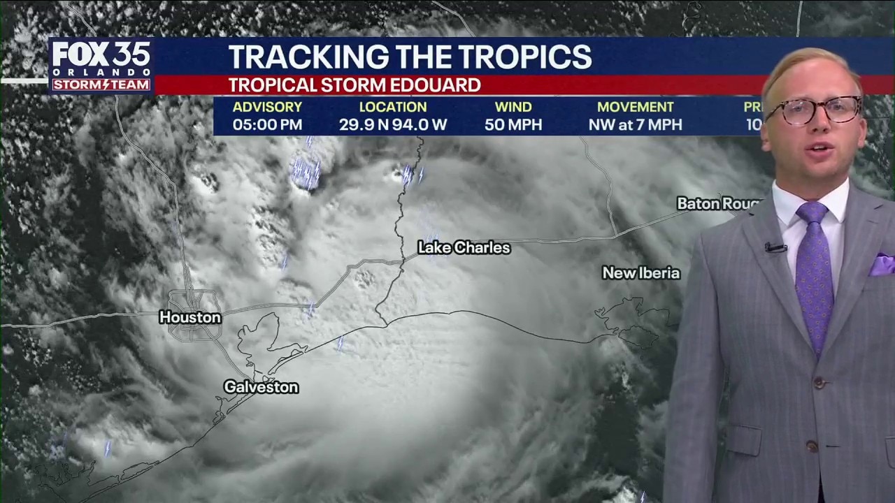 Orlando Weather Forecast: Tracking Edouard and FL Showers