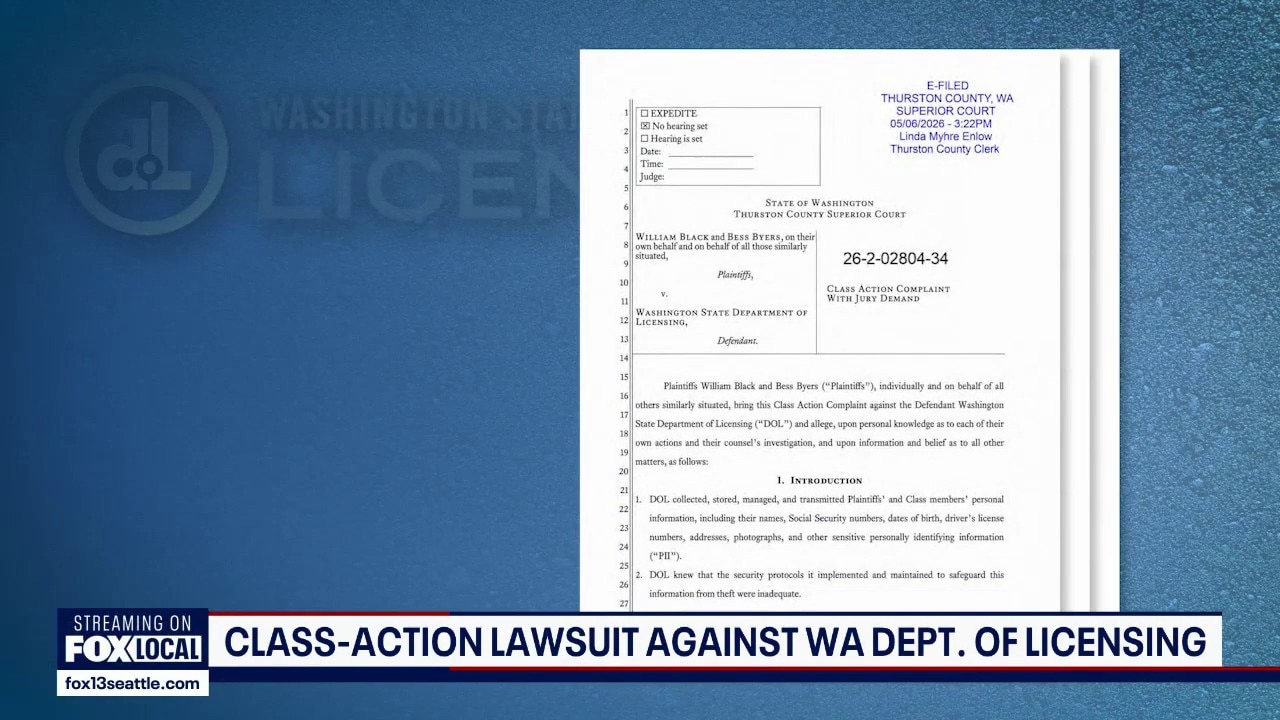 Lawsuit targets Washington DOL over data breach