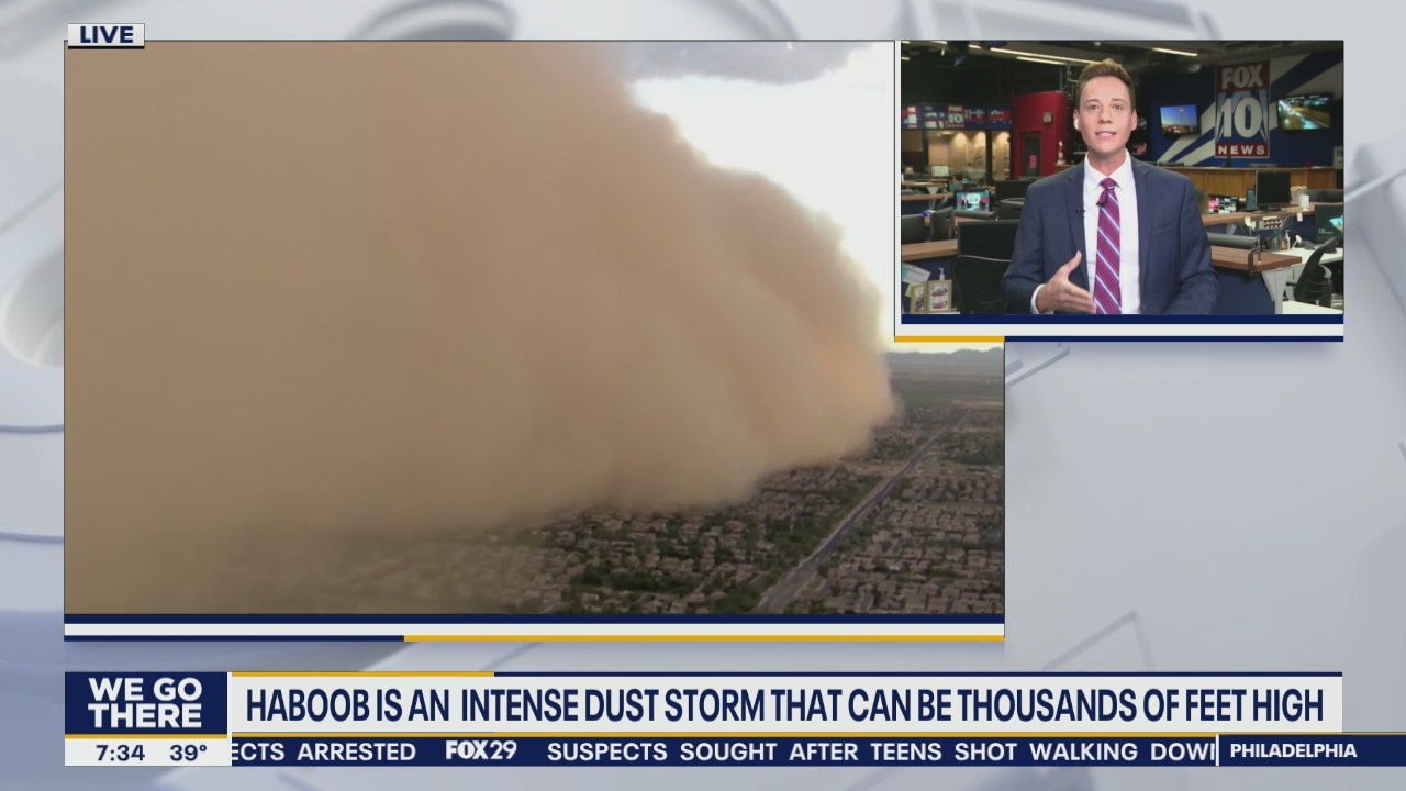 What is a haboob and why does Arizona get them?