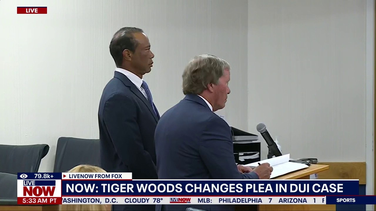 Tiger Woods strikes plea deal in DUI case 