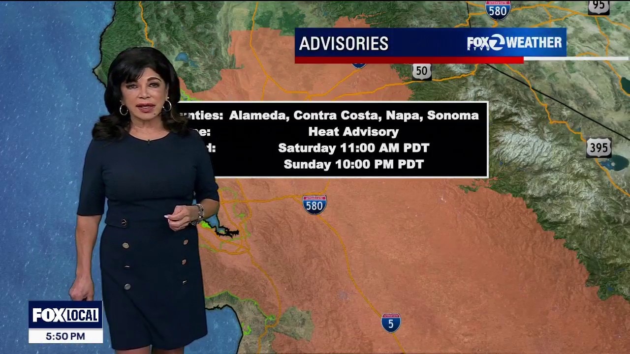 Heat Advisories this weekend