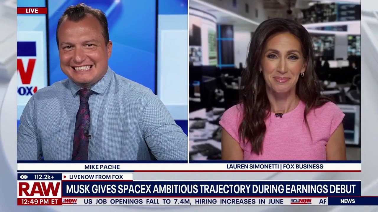 Musk gives SpaceX ambitious trajectory on earnings call
