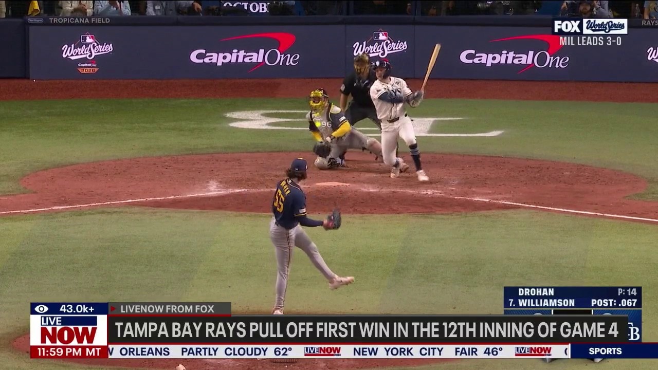 Tampa Bay Rays pull off its first win in 12th inning