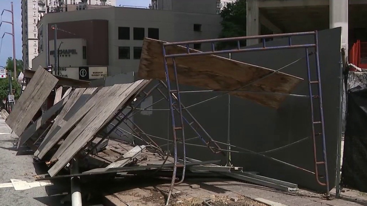 Concerns grow after scaffolding collapse by Atlanta building