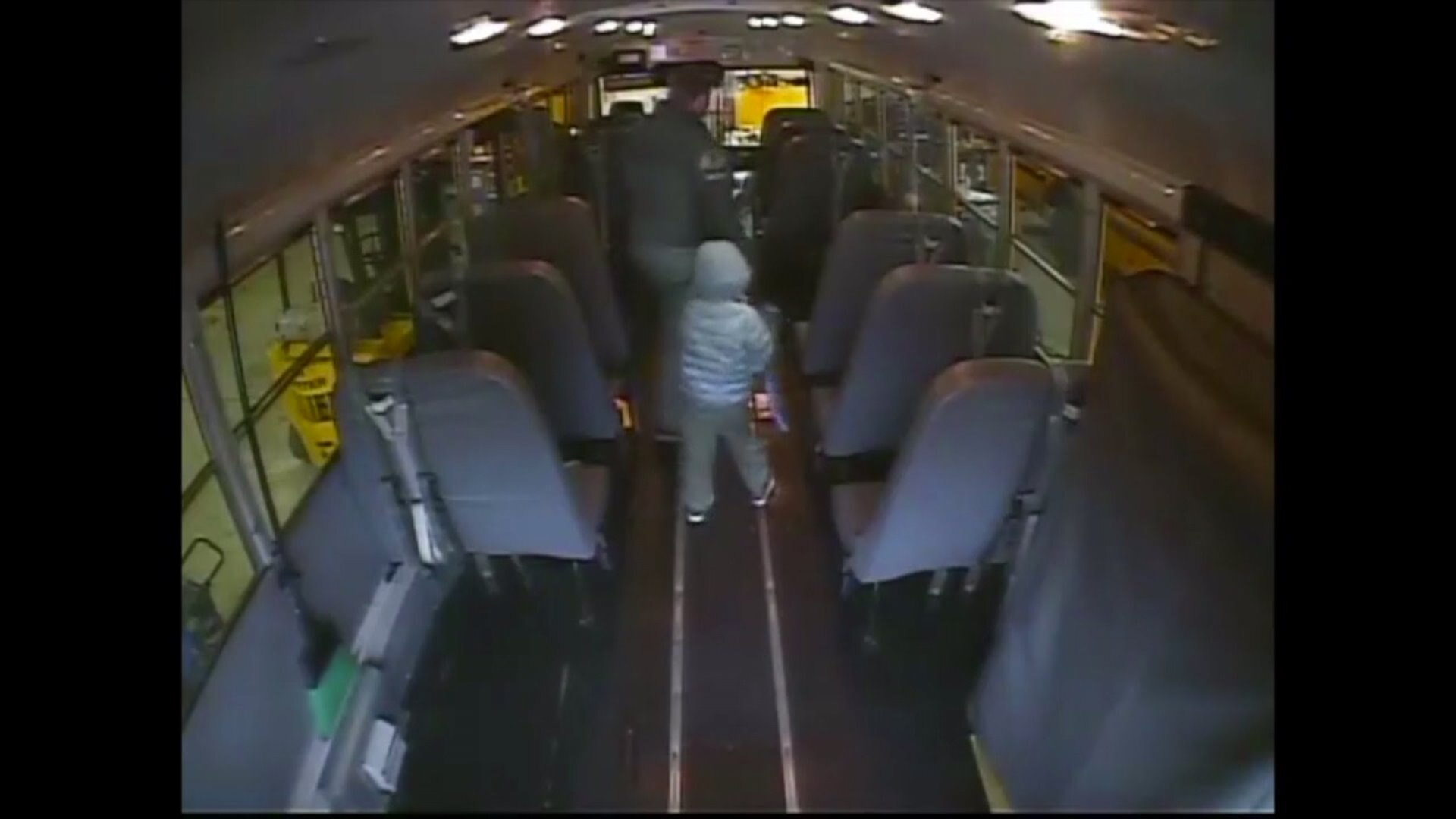 Preschooler left on school bus
