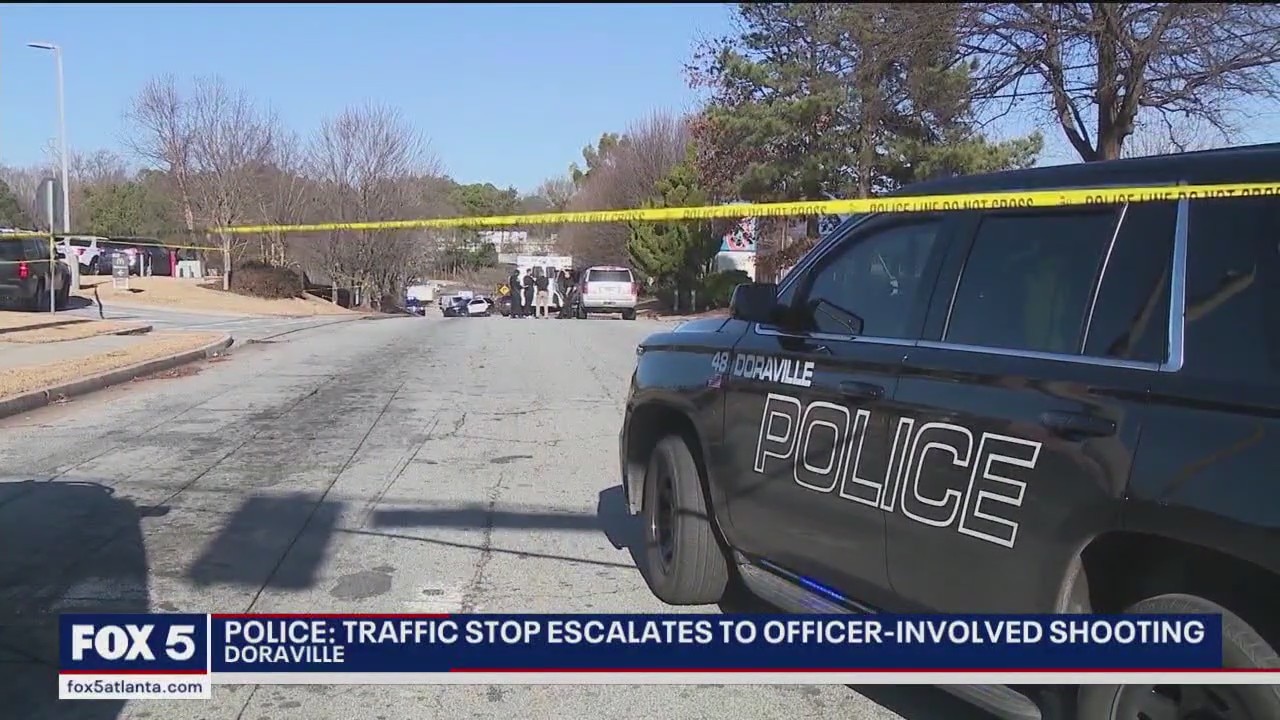 Traffic stop escalates to officer-involved shooting, police say