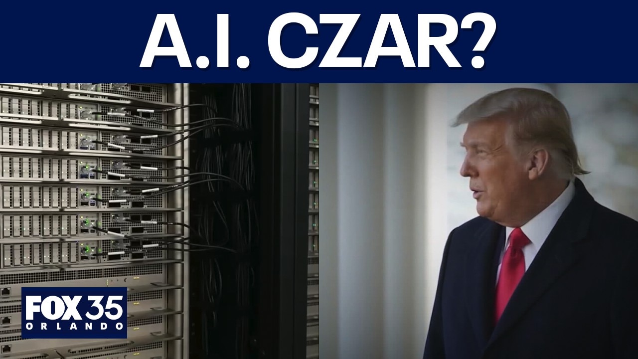 President Trump announces plans for A.I. force, Czar