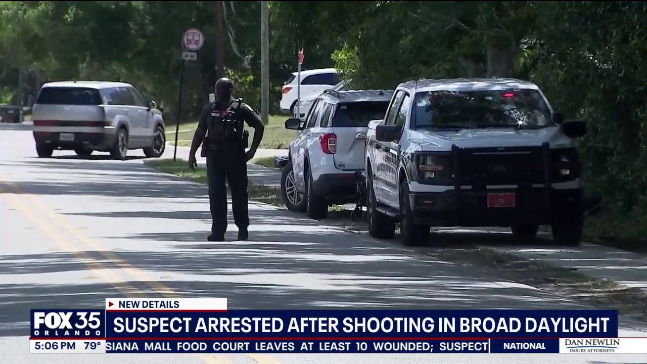 Man hospitalized, suspect in custody after Apopka shooting