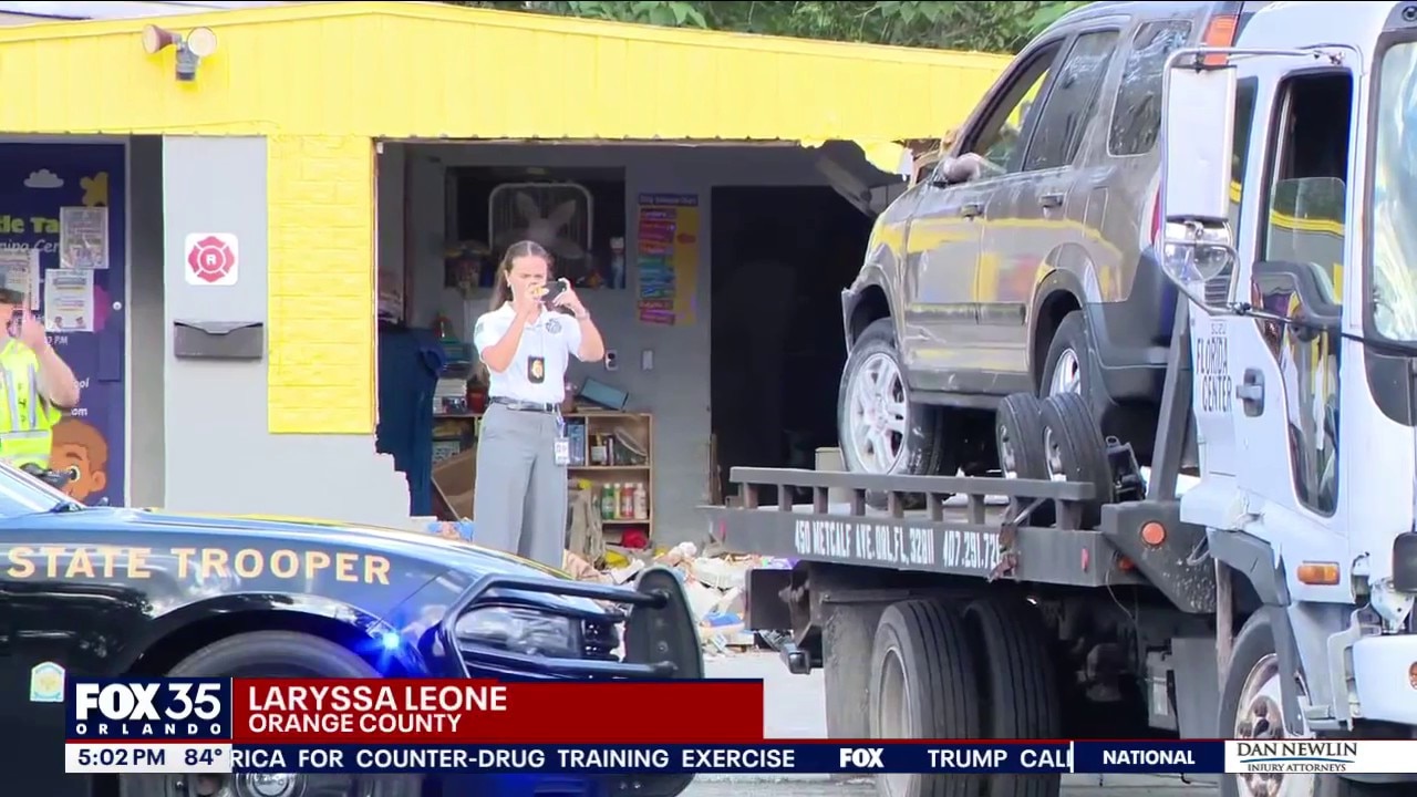 SUV crashes into Pine Hills daycare, sending children to hospital
