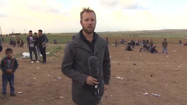 CLASHES ALONG GAZA BORDER FENCE
