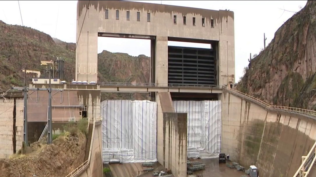 Mormon Flat Dam maintenance underway to protect water supply
