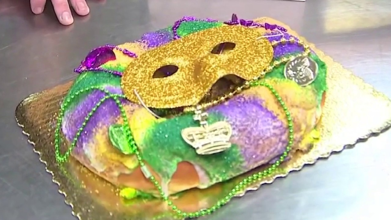King cake for Fat Tuesday