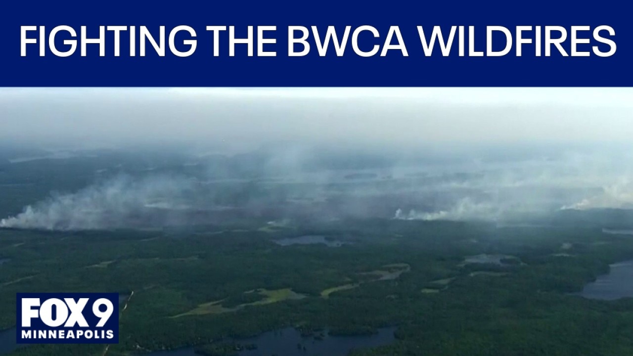 How they are fighting the wildfires in the BWCA 