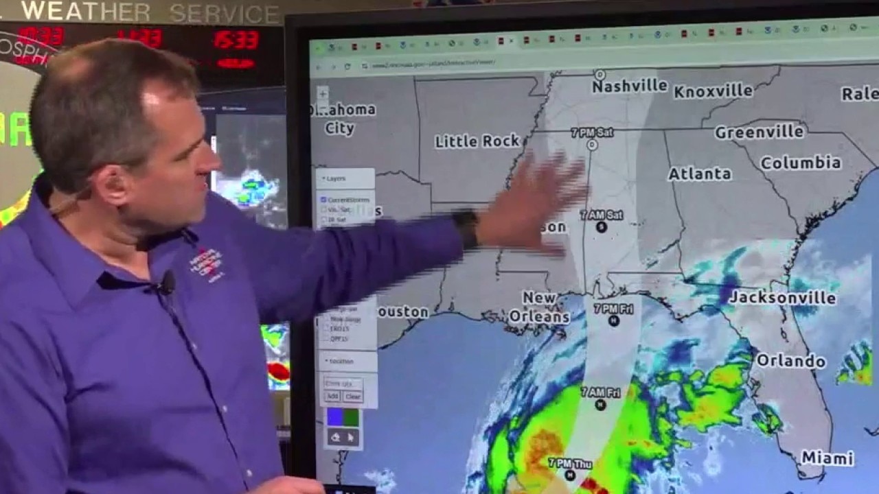 Tracking Hurricane Isaias' path through the Gulf