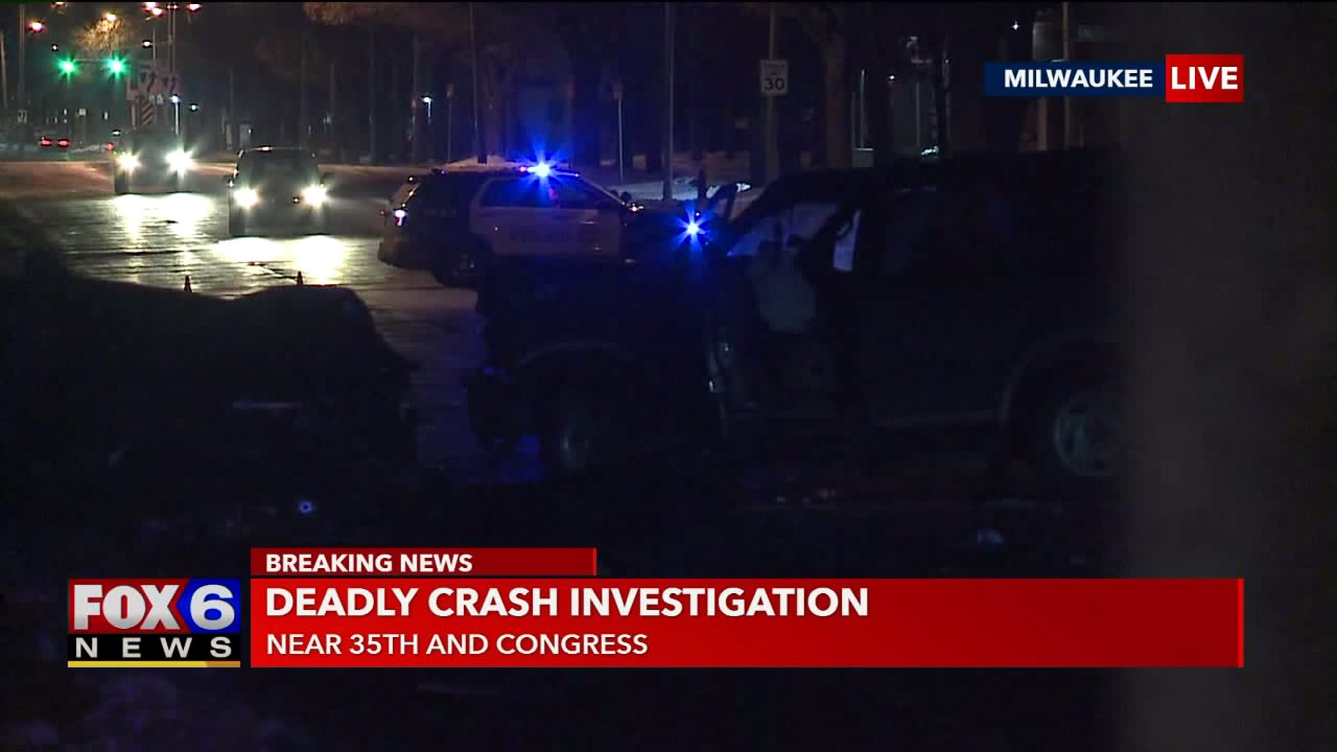 Crash at 35th and Congress | FOX6 Milwaukee