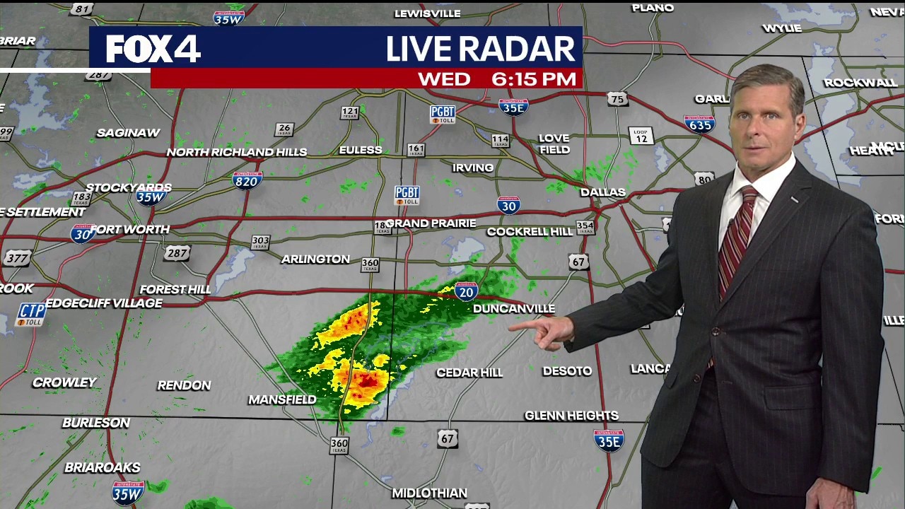 Dallas weather: May 6 evening forecast