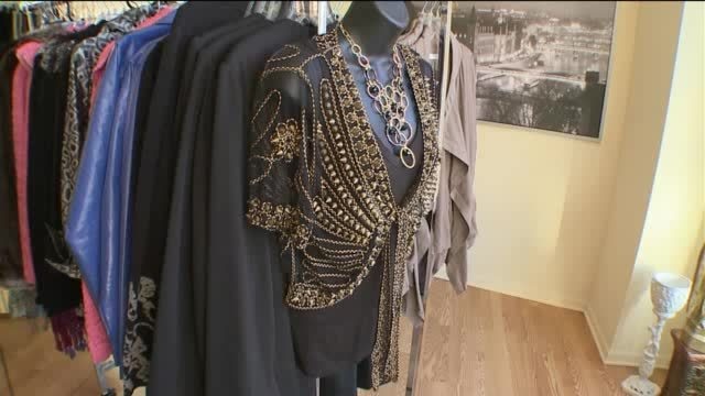 Tony shops at Alana Women's Apparel