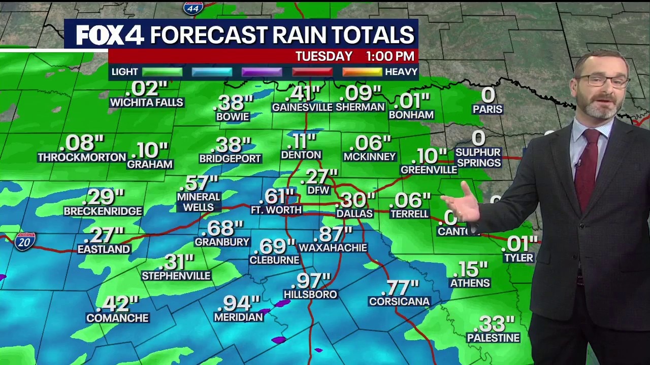 Dallas weather: April 19 overnight forecast