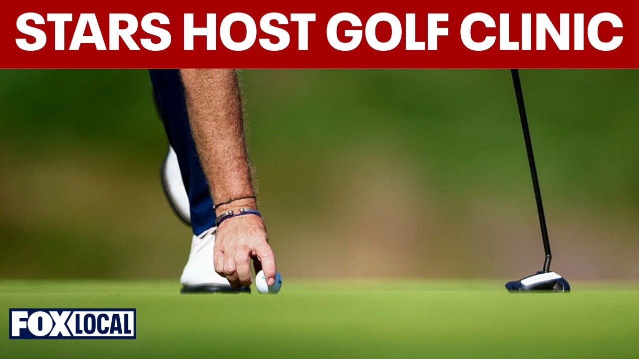 DC sports stars host youth golf clinic