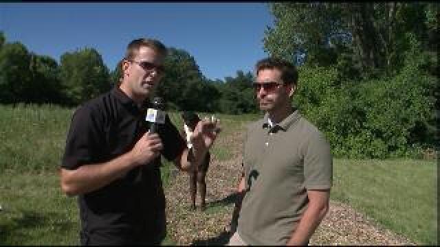 Chip gets details on Urban Agriculture program