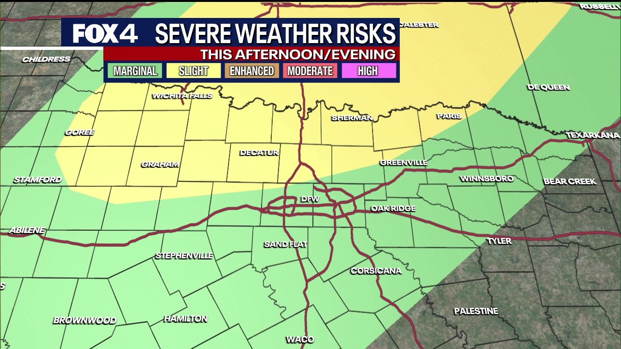 Dallas weather: April 15 morning forecast