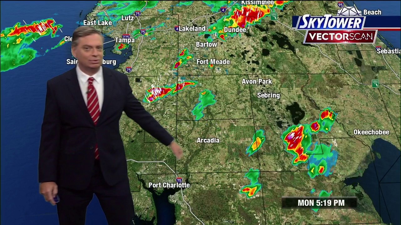 Tampa weather I Monday evening forecast 