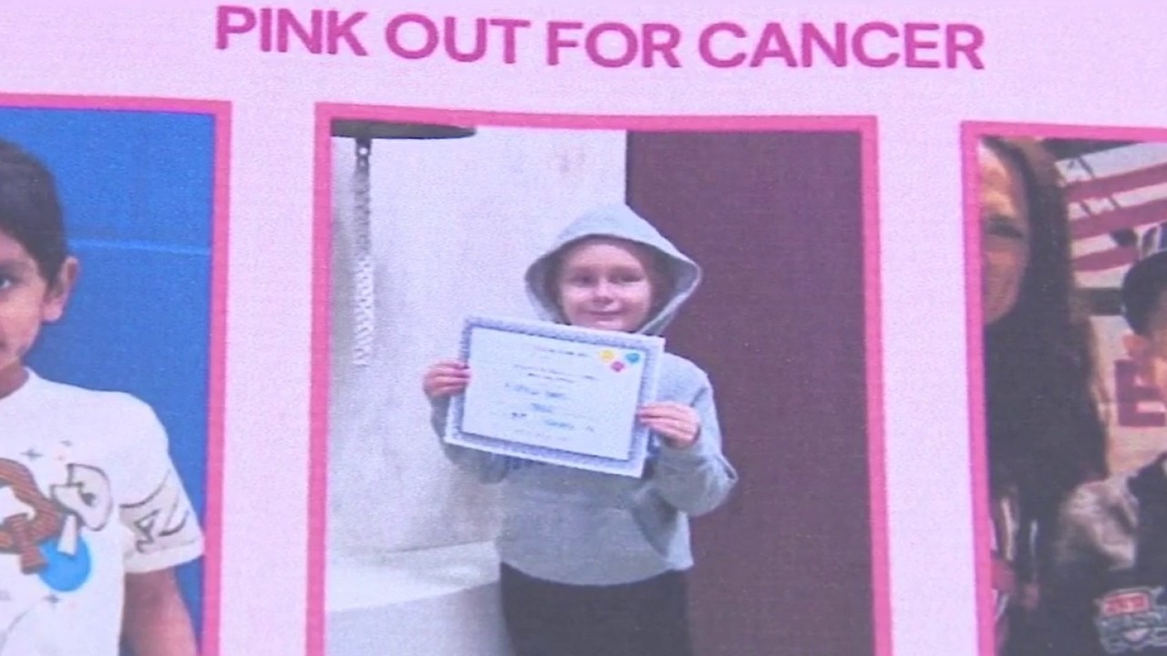 Pink Out game for three boys fighting cancer