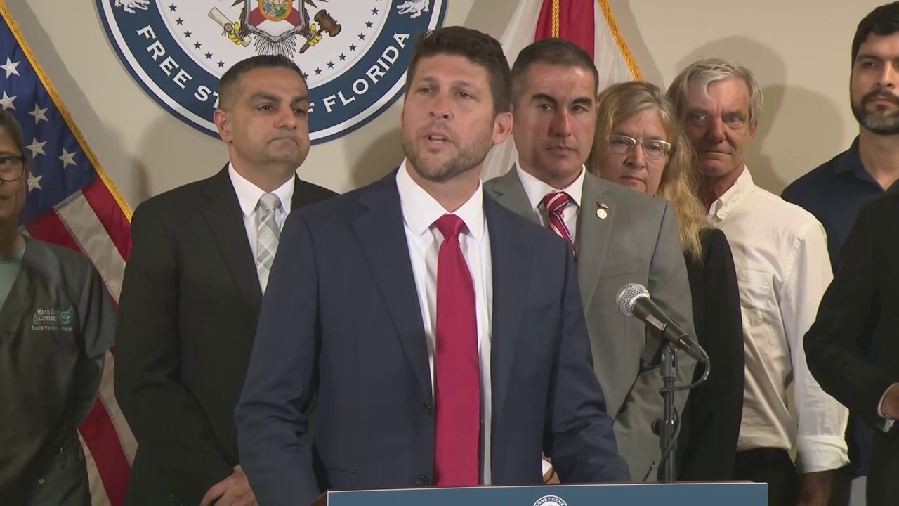 Florida AG Uthmeier 'fights back' against CVS, Caremark, PBMs for transparent pricing | FULL