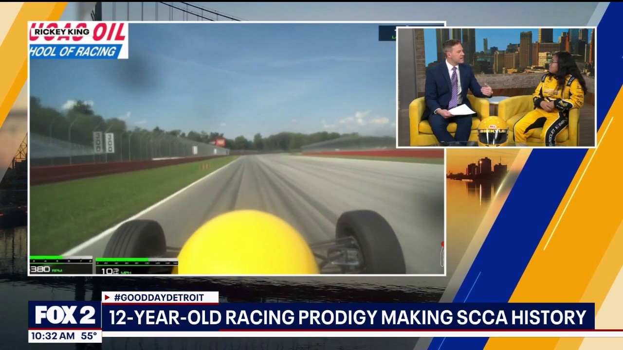 12-Year-Old Michigan racing prodigy makes SCCA history