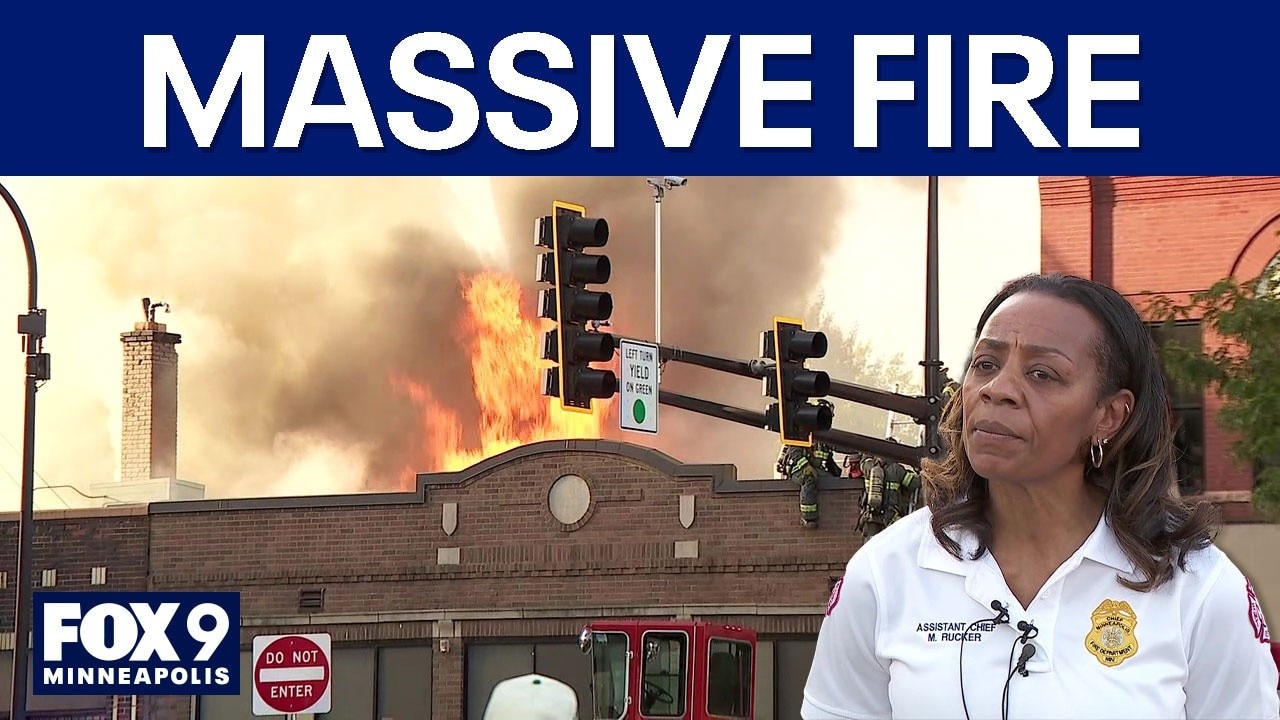 Minneapolis fire leaves 2 firefighters hurt