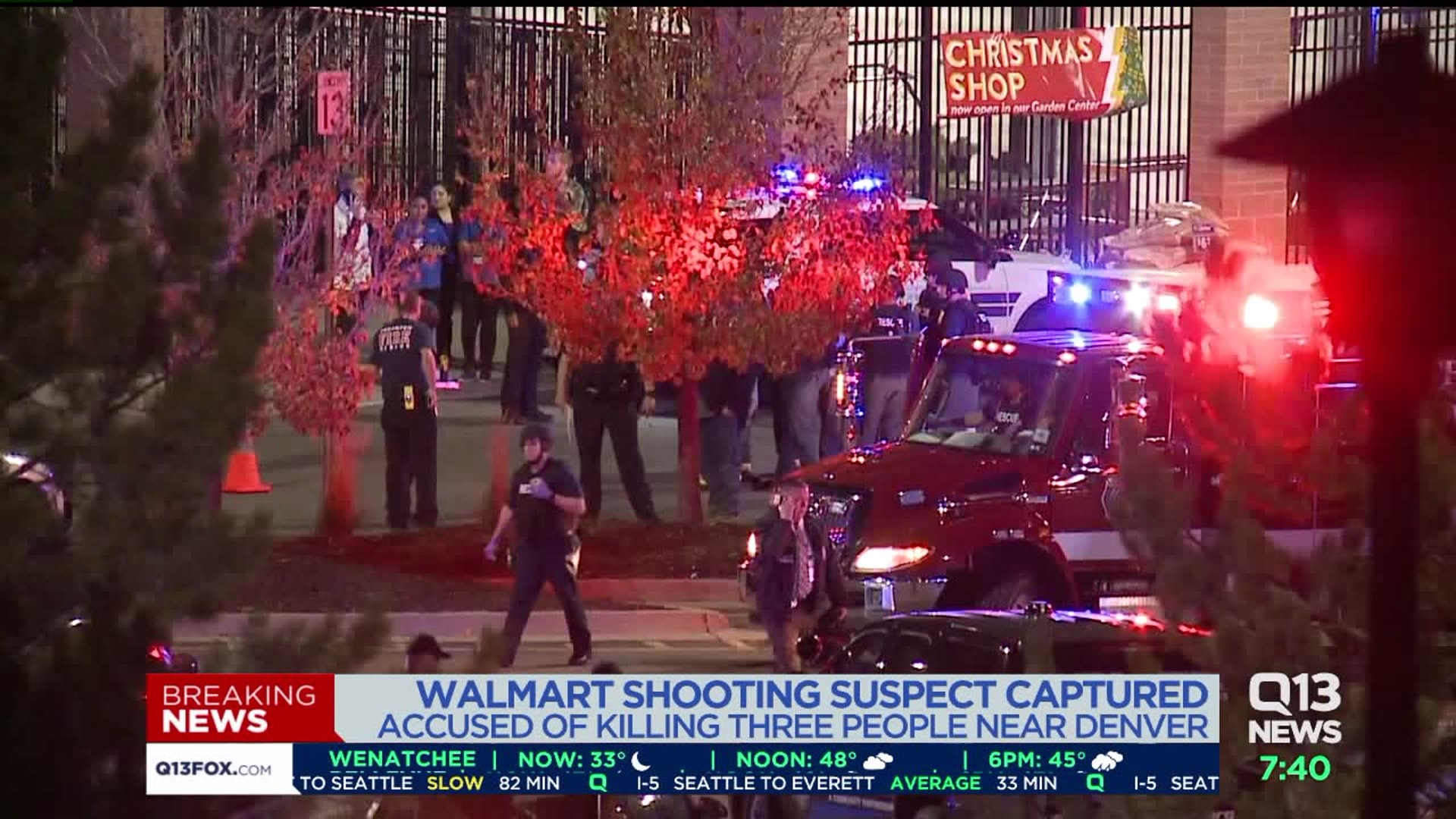 Walmart shooting suspect captured | FOX 13 Seattle