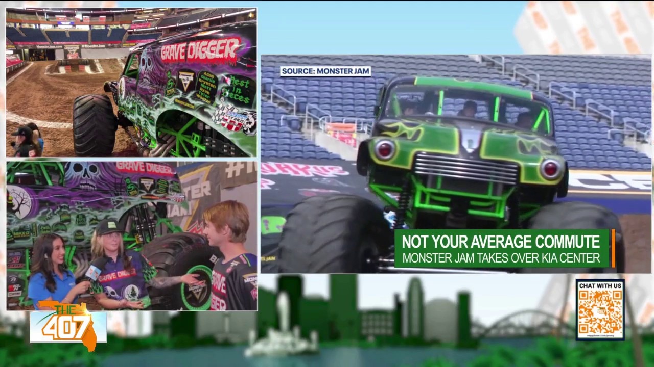 Monster Jam returns to The 407 with a new twist!