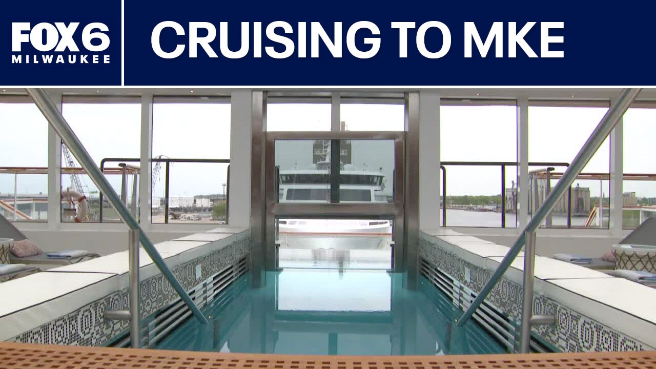 Viking cruise ships in Milwaukee; get a look inside