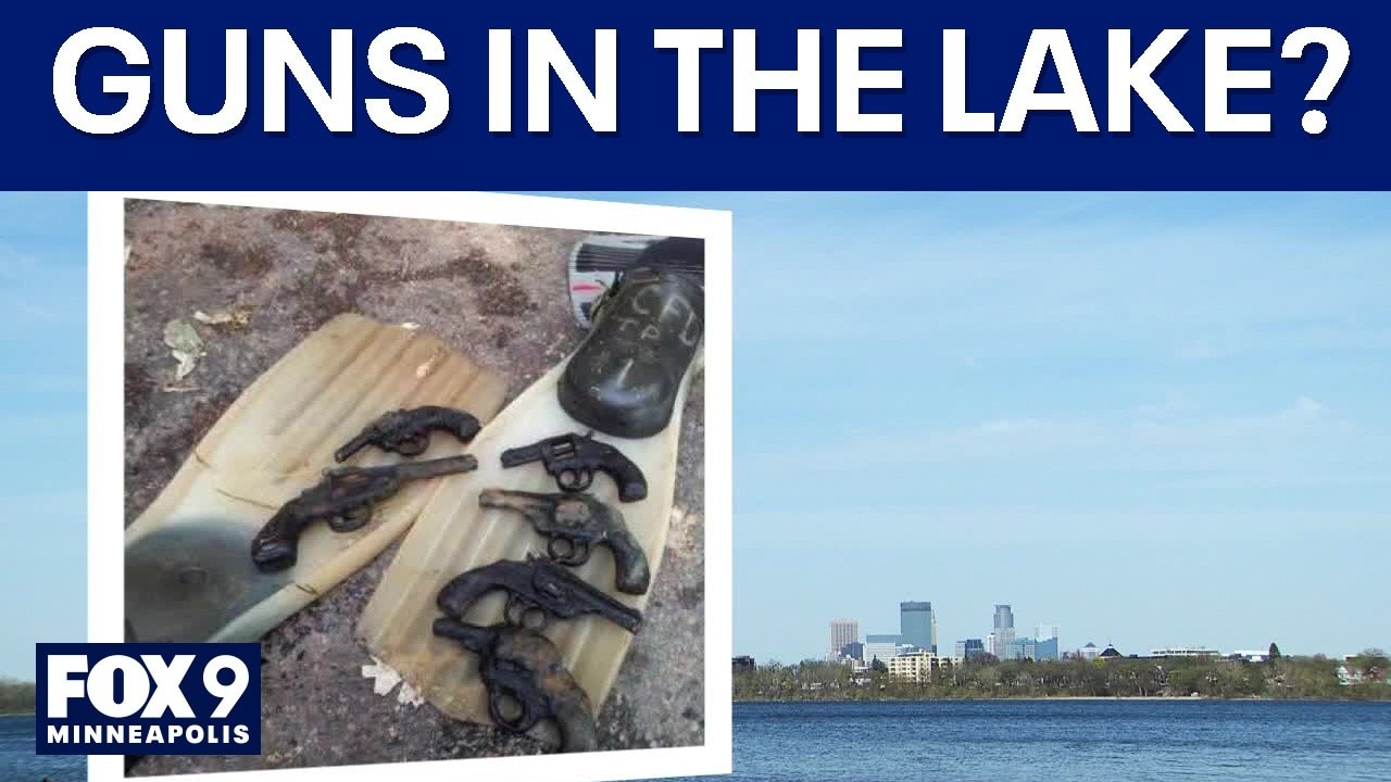 Guns found at bottom of Bde Maka Ska date back to 1927