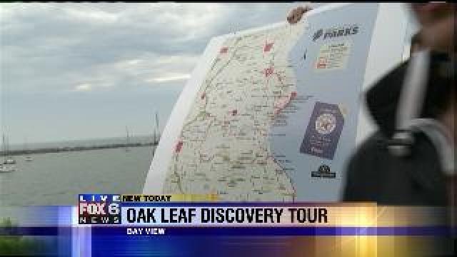 Laura learns about Oak Leaf Discovery Tour